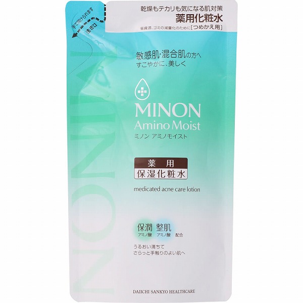 ミノン アミノモイスト 薬用アクネケア ローション つめかえ用 130mL【医薬部外品】