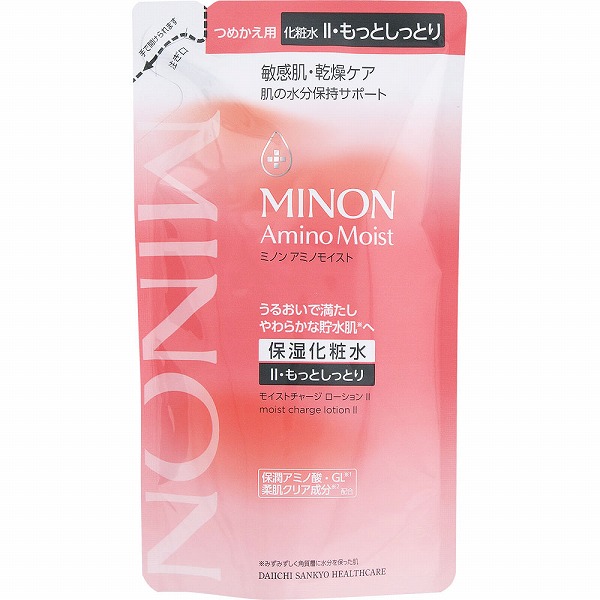ミノン アミノモイスト モイストチャージ ローション II もっとしっとりタイプ つめかえ用 130mL