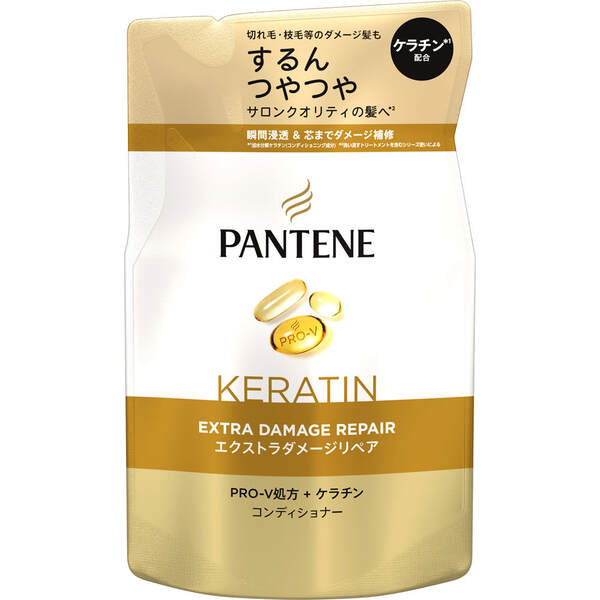 パンテーン エクストラダメージケア トリートメントコンディショナー つめかえ 300g