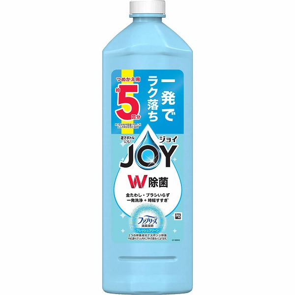 除菌ジョイコンパクトＷ消臭 フレッシュクリーン 特大 670mL