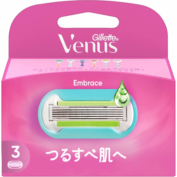 ジレット ヴィーナス つるすべ肌 替刃3B (3個)