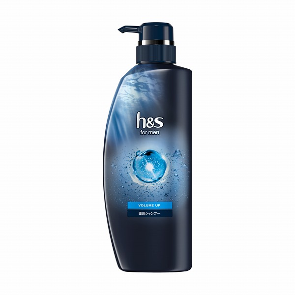 h&s for men ボリュームアップシャンプーポンプ 350ml【医薬部外品】