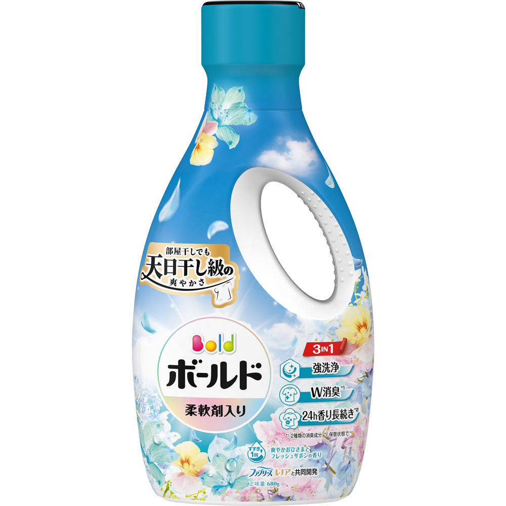 ボールドジェル 爽やかフレッシュフラワーサボンの香り 680g
