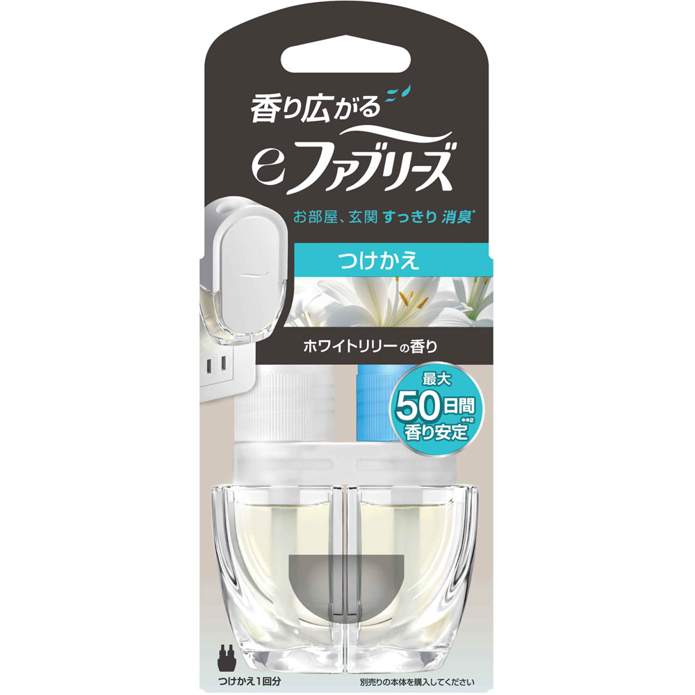 eファブリーズ ホワイトリリ－の香り 替え 26mL