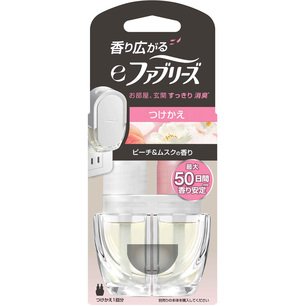 eファブリーズ ピーチ＆ムスクの香り 替え 26mL