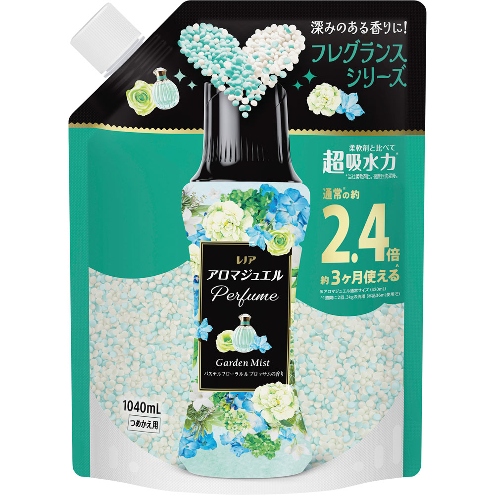 レノアアロマジュエルパステルフローラル＆ブロッサムの香りつめかえ用特大サイズ 1040mL×7個 (1ケース)