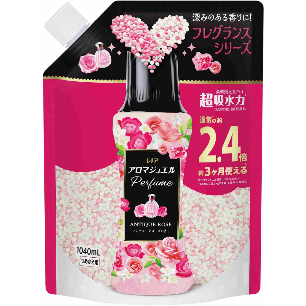レノアアロマジュエルアンティークローズ＆フローラルの香りつめかえ用特大サイズ 1040mL×7個 (1ケース)