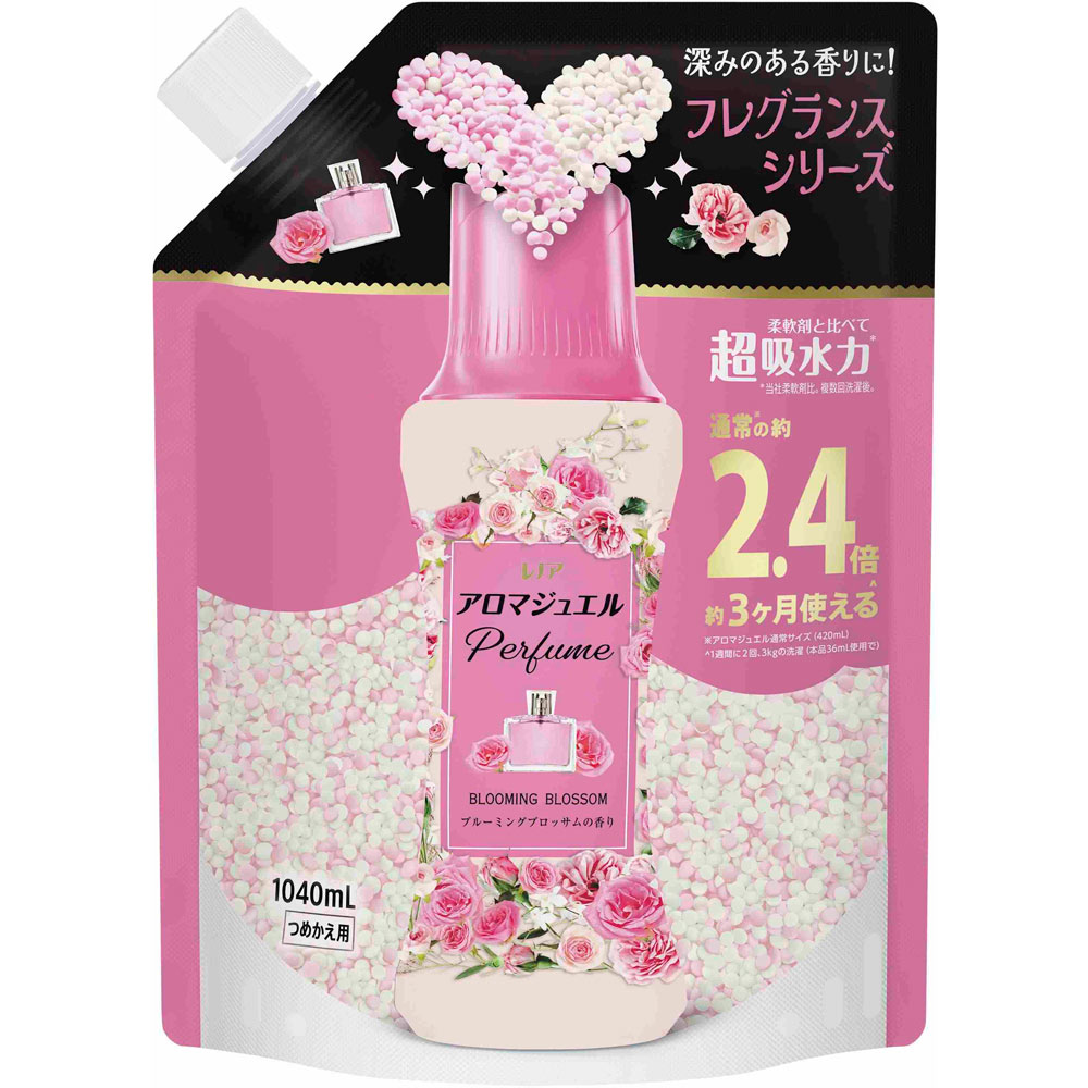 レノアアロマジュエルブルーミングブロッサムの香りつめかえ用特大サイズ 1040mL×7個 (1ケース)