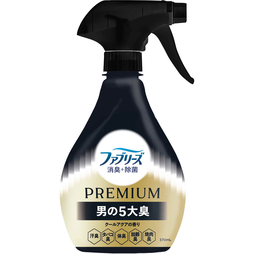 ファブリーズ 除菌消臭プレミアム メン クールアクアの香り 本体 370mL×1個