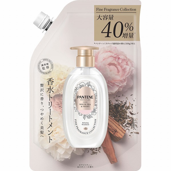 パンテーンミラクルズ ファインフレグランスコンディショナー つめかえ 500g