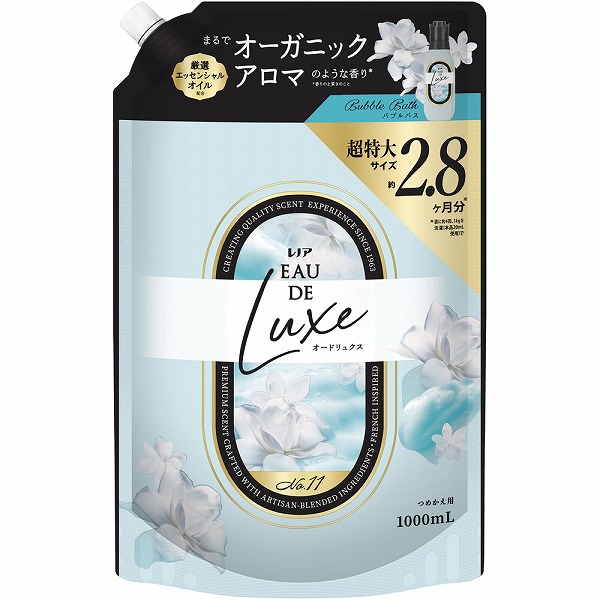 レノアオードリュクス バブルバスの香り つめかえ用超特大サイズ 1000mL×1袋