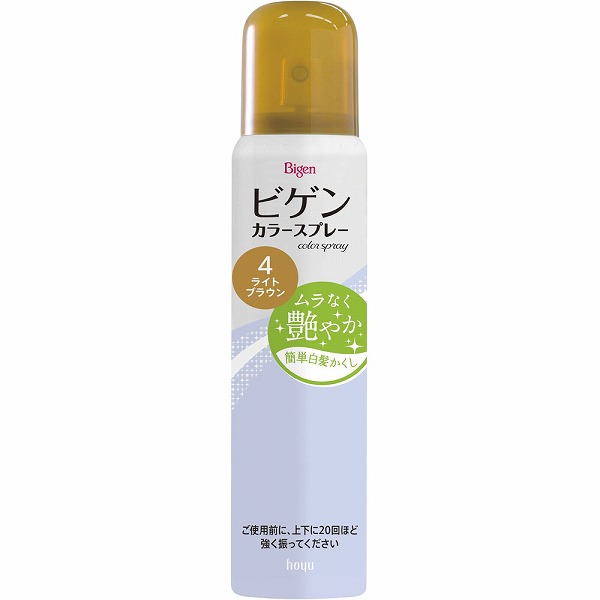 ビゲン カラースプレー 4 ライトブラウン 82g