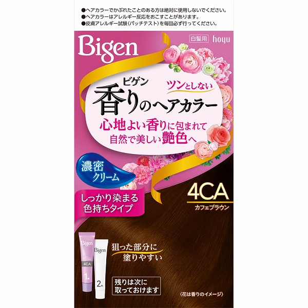 ビゲン 香りのヘアカラー クリーム 4CA カフェブラウン【医薬部外品】