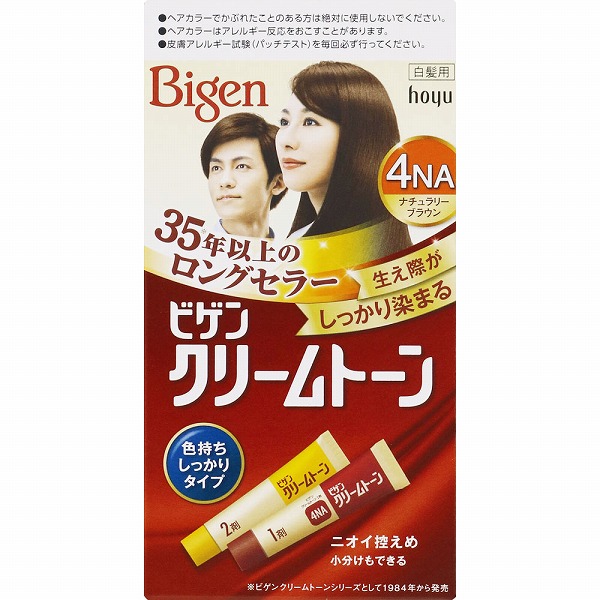 ビゲン クリームトーン 4NA ナチュラリーブラウン 1個【医薬部外品】