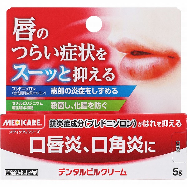 デンタルピルクリーム(5g)【指定第2類医薬品】