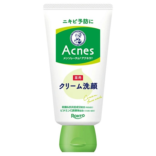 メンソレータム アクネス 薬用 クリーム洗顔 130g【医薬部外品】