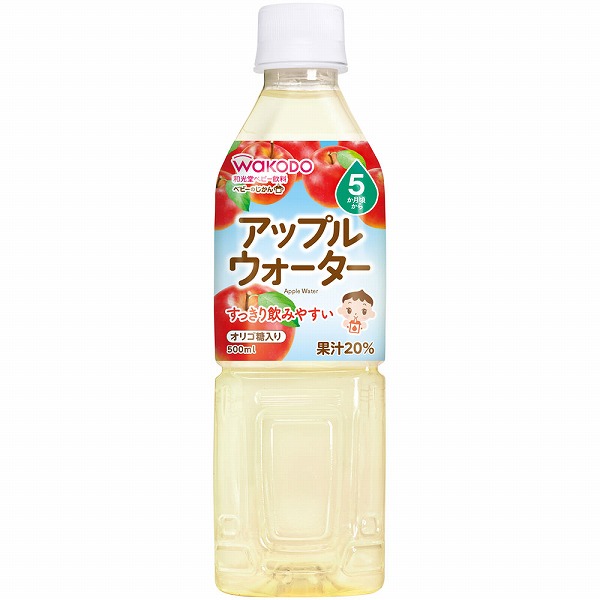 ベビーのじかん アップルウォーター 500mL×24個入り(1ケース)