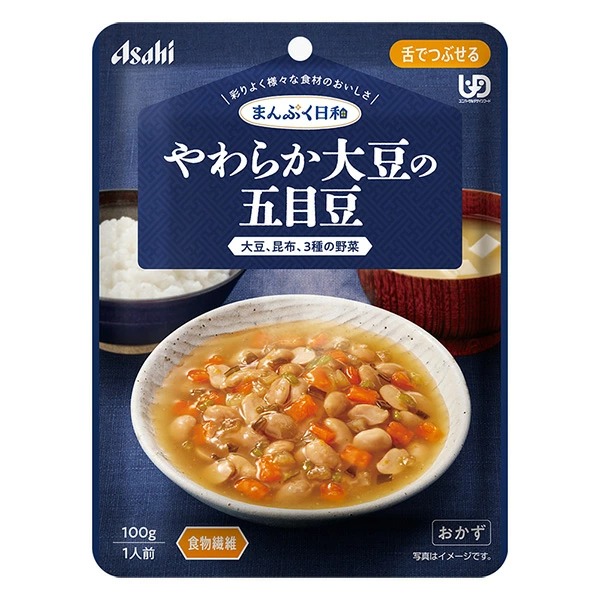 まんぷく日和 やわらか大豆の五目豆 100g×6個セット