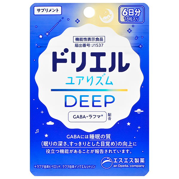 ドリエルユアリズム ディープ 18粒【機能性表示食品】