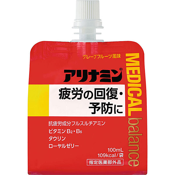 アリナミン メディカルバランス グレープフルーツ風味 100mL×6袋【指定医薬部外品】