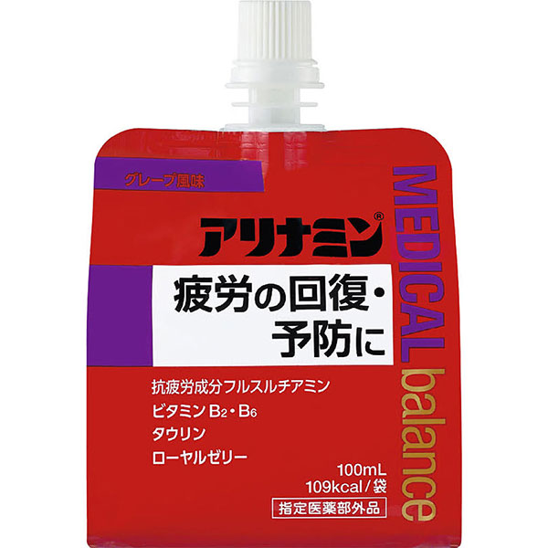 アリナミン メディカルバランスS グレープ風味 100mL×6袋【指定医薬部外品】