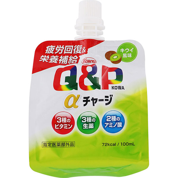 キューピーコーワαチャージ キウイ風味(100mL×36パック)【指定医薬部外品】