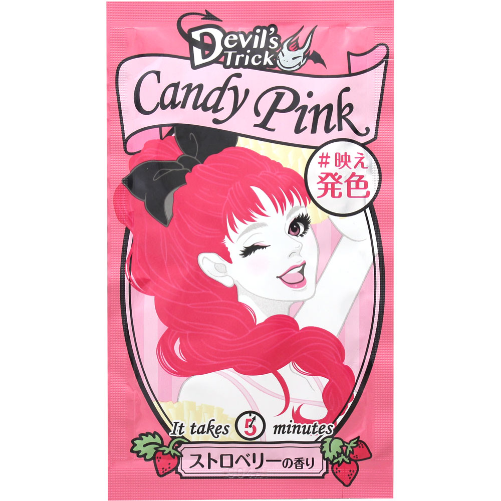 クイスクイス デビルズトリック キャンディピンク N 25g×1個