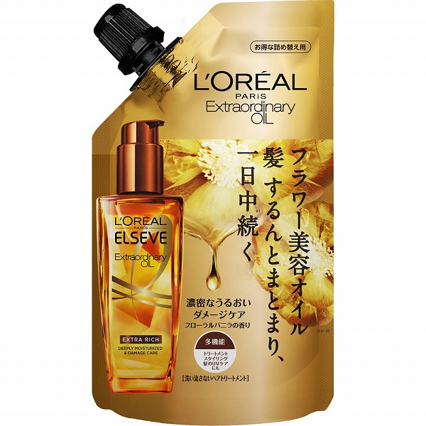 ロレアル パリ エルセーヴ エクストラオーディナリー オイル エクストラ リッチ フィニッシュ リフィル 90mL