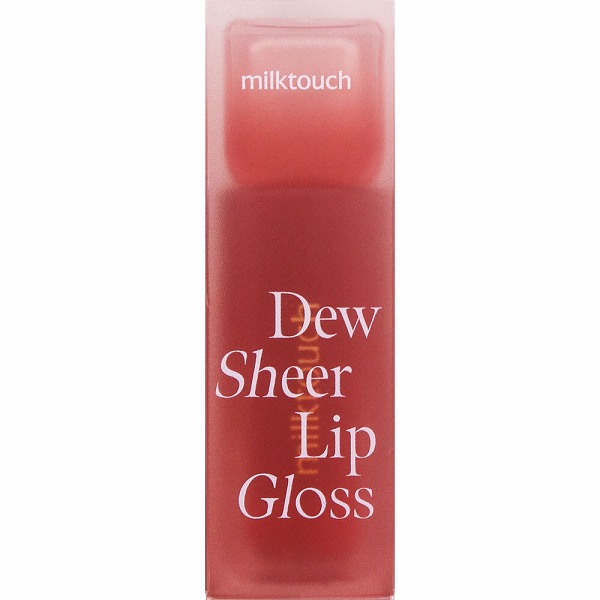 ミルクタッチ デューステインシアーリップグロス 06ローズデミュア 4ml