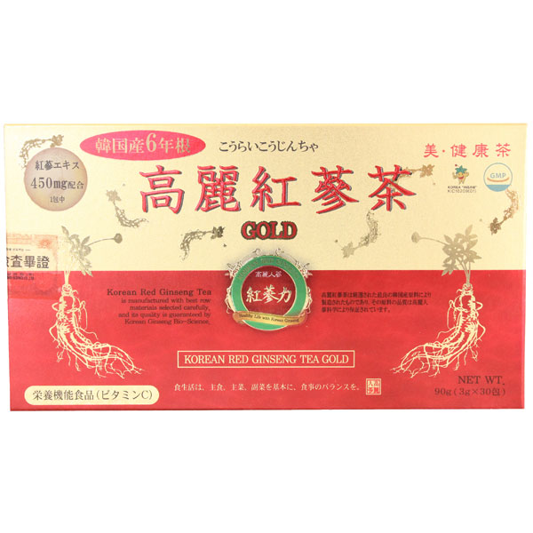 高麗紅参茶ゴールド 30包